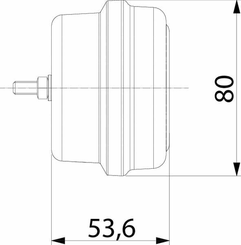 Pièces agricoles - Eclairage - Feu arrière LED rectangle gauche câblé