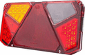 Feu arrière LED rectangle gauche 12-24V, 242x134x36.5mm, Kramp