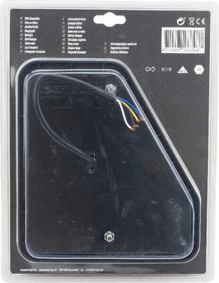 Pièces agricoles - Eclairage - Feu arrière LED rectangle, UK