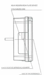 Pièces agricoles - Eclairage - Feu arrière rectangle droit
