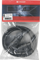 Pièces agricoles - Electricité - Câble 12V/7br. - 2,8 m