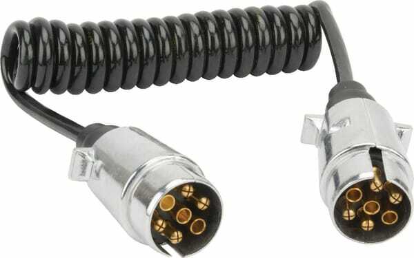 Pièces agricoles - Electricité - Câble spiralé 12V/7pol.-1,75m