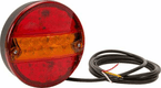 Feu arrière multifonction LED, rond, 12-24V, Ø 142mm, Kramp