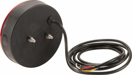 Pièces agricoles - Eclairage - Feu arrière multifonction LED, rond, 12-24V, Ø 142mm, Kramp