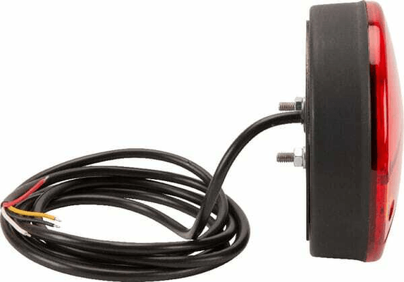 Pièces agricoles - Eclairage - Feu arrière multifonction LED, rond, 12-24V, Ø 142mm, Kramp