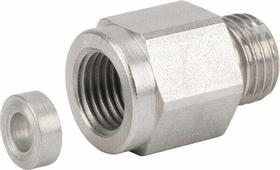 Pièces agricoles - Hydraulique - Raccord de mesure 10L R1/4 BS
