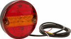 Feu arrière LED rond câblé Ø 142mm, Kramp