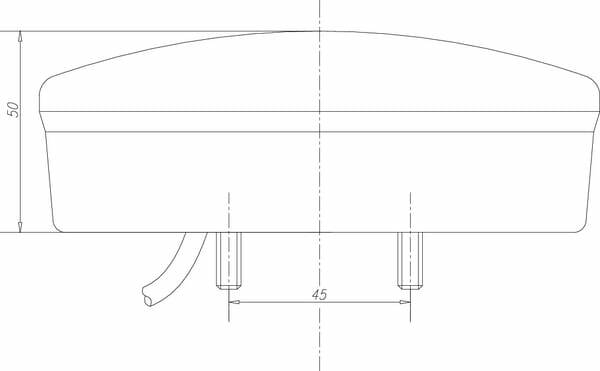 Pièces agricoles - Eclairage - Feu arrière multifonction LED, rond, 12-24V, Ø 142mm, Kramp