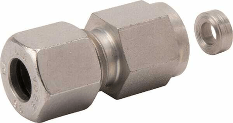 Pièces agricoles - Hydraulique - Union simple femelle p. manomètre 10L-1/4BSP