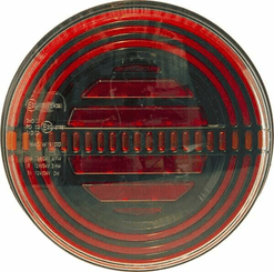Pièces agricoles - Eclairage - Feu arrière multifonction rond, 12V (resistance intégrée), Ø 142mm, Kramp