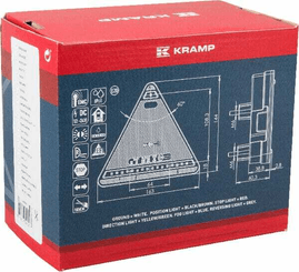 Pièces agricoles - Eclairage - Feu arrière LED triangulaire droit, 12-24V, 163x144x38.8mm, Kramp