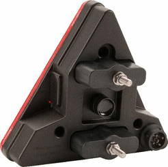 Pièces agricoles - Eclairage - Feu arrière LED triangulaire droit, 12-24V, 163x144x38.8mm, 5 fiches, Kramp