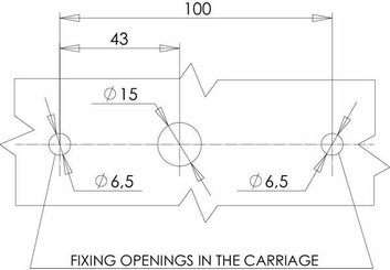 Pièces agricoles - Eclairage - Feu arrière LED rectangle gauche câblé