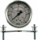 Manomètre Ø 63 mm 400bar/6000psi Inox- raccord arrière
