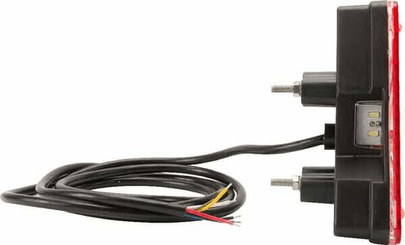 Pièces agricoles - Eclairage - Feu arrière LED triangulaire droit, 12-24V, 163x144x38.8mm, Kramp