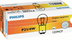 Ampoule conventionnelle P21/4W 12V 4W/21W BAZ15d Philips