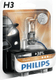 Ampoule halogène H3 12V 55W PK22s blanc Philips