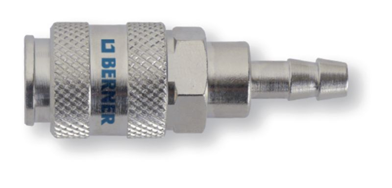Plomberie - Joints et accessoires de plomberie - Coupleur standard petit modèle queue cannelée 6 mm (par 1)