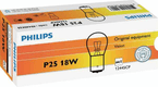 Ampoule conventionnelle 12V 18W BA15s Philips