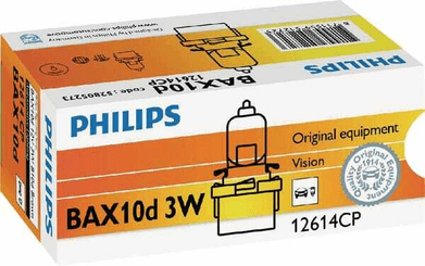 Pièces agricoles - Eclairage - Ampoule conventionnelle 12V 3W B10d Philips