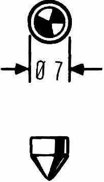 Pièces agricoles - Eclairage - Ampoule T6,2x27 - 12V-3W - SV6