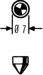 Pièces agricoles - Eclairage - Ampoule T6,2x27 - 12V-3W - SV6