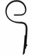 Dent à ressort 32x12x520mm avec pointe