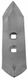 Soc 65x8x265 entraxe 45mm