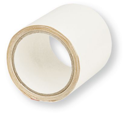 Boulonnerie, quincaillerie - Visserie boulonnerie - Réparation de bâche autocollant Easy Patch blanc RAL 9016 rouleau 2.5 m x 10 cm (par 1)