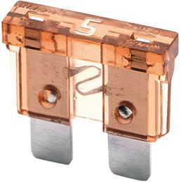 Boulonnerie, quincaillerie - Visserie boulonnerie - Boîte KA de 50 fusibles US brun clair 5 A (par 1)