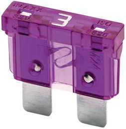 Boulonnerie, quincaillerie - Visserie boulonnerie - Boîte KA de 50 fusibles US violet 3 A (par 1)