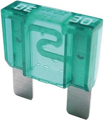 Boulonnerie, quincaillerie - Visserie boulonnerie - Boîte KB de 25 fusibles US maxi vert clair 30 A (par 1)