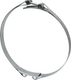 Collier de serrage, 270-280 mm double boulon, double bande DIN912 zingué Kramp