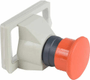 Bouton poussoir“coup de poing”