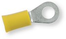 Boîte de 120 cosses rondes pré-isolées KA 3503 jaune, diamètre 6,4, 4-6 mm² (par 1)
