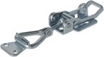 Serrure réglable en hauteur 118 - 132 mm, largeur 40 mm. 1 PCS. Sans vis