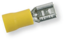 Boîte de 250 cosses femelles plates pré-isolées KB 3510 jaune, 6,3x0,8, 4-6 mm² (par 1)