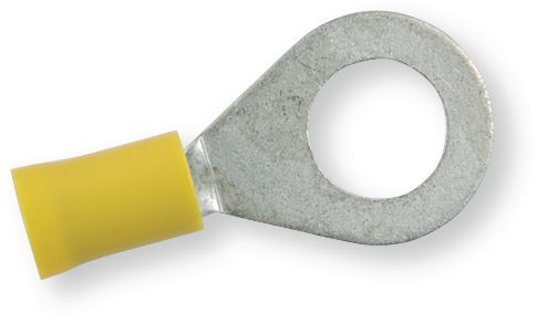 Boulonnerie, quincaillerie - Visserie boulonnerie - Boîte de 200 cosses rondes pré-isolées KB 3505 jaune, diamètre 10, 4-6 mm² (par 1)