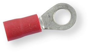 Boulonnerie, quincaillerie - Visserie boulonnerie - Boîte de 220 cosses rondes pré-isolées KA 3103 rouge, diamètre 5,3, 0,5-1 mm² (par 1)