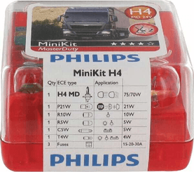 Pièces agricoles - Eclairage - Coffret d'ampoules H4 - 24V