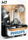 Ampoule halogène H7 12V 55W PX26d blanc Philips