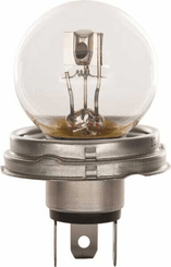 Pièces agricoles - Eclairage - Ampoule halogène sphère R2 24V 50W P45t-41 blanche Philips