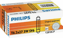 Ampoule T6,2x27 - 12V-3W - SV6