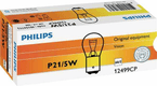 Ampoule sphère conventionnelle P21/5W 12V 21W/5W BAY15d blanc Philips