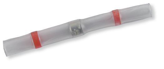 Boulonnerie, quincaillerie - Visserie boulonnerie - Boîte de 125 cosses bague à souder KB 1101 rouge, diamètre 1,3-2,7, longueur 42, section de fil 0,6-1 mm² (par 1)