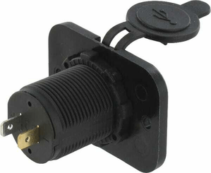 Pièces agricoles - Eclairage - Adaptateur USB 12/24V encastr