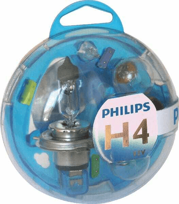 Pièces agricoles - Eclairage - Coffret d'ampoules H4 - 12V