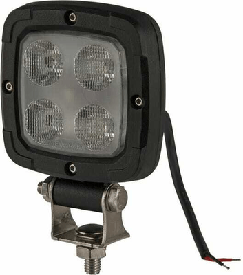 Pièces agricoles - Eclairage - Phare de travail LED, 20 W, 2200 lm, carré, 10-80 V, faisceau large, Kramp