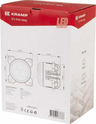 Pièces agricoles - Eclairage - Phare de travail rond LED 42W 4200lm