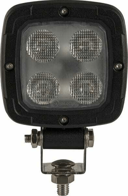 Pièces agricoles - Eclairage - Phare de travail LED, 20 W, 2200 lm, carré, 10-80 V, faisceau large, Kramp